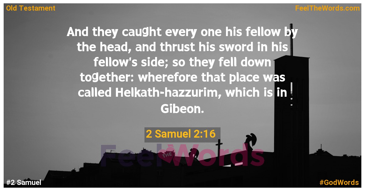 2 Samuel 2:16
