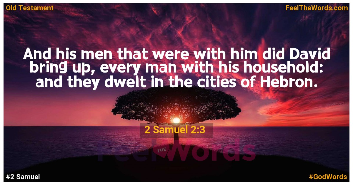 2 Samuel 2:3