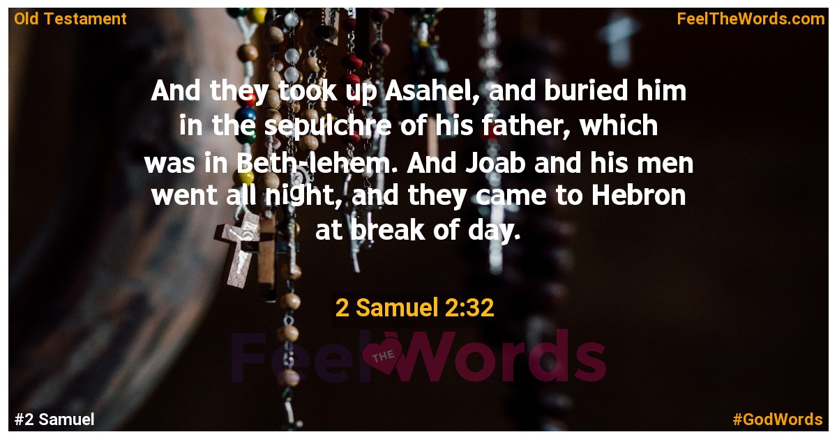 2 Samuel 2:32