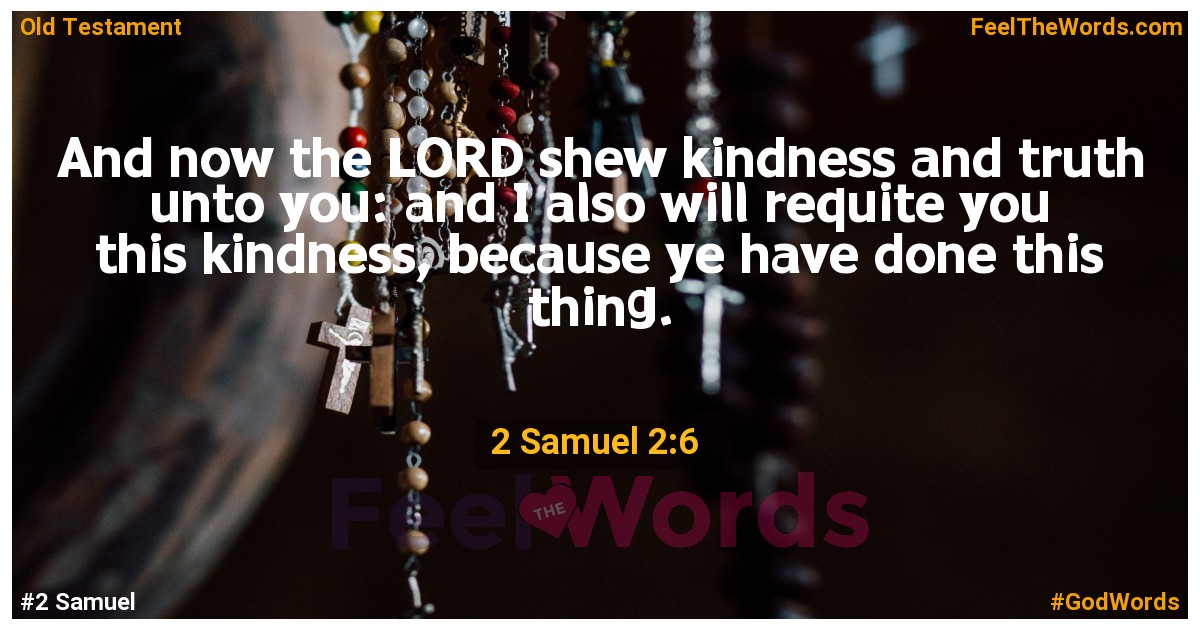 2 Samuel 2:6
