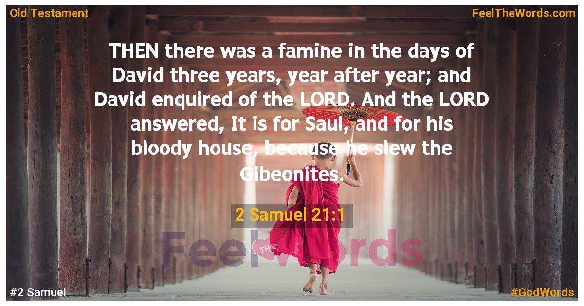 2 Samuel 21:1