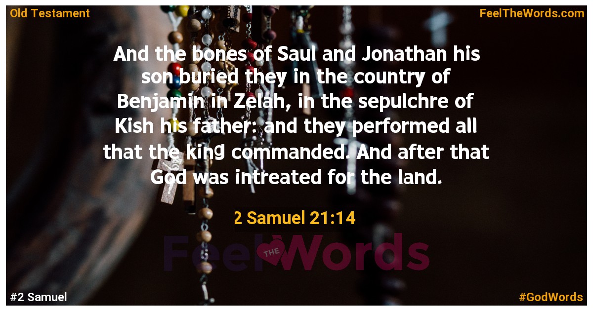 2 Samuel 21:14