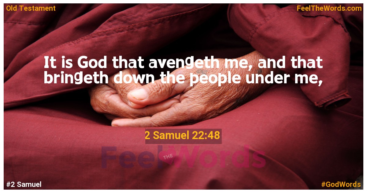 2 Samuel 22:48