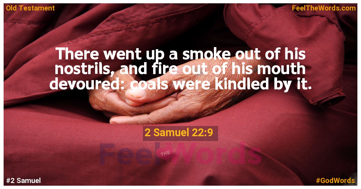 2 Samuel 22:9