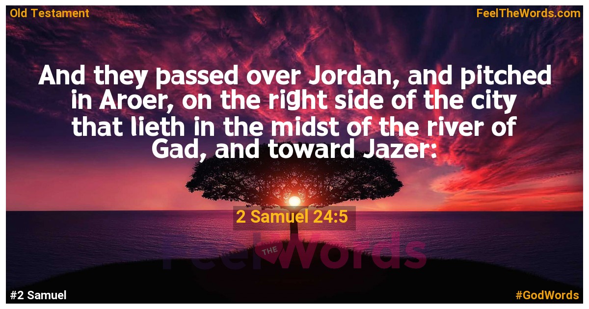 2 Samuel 24:5