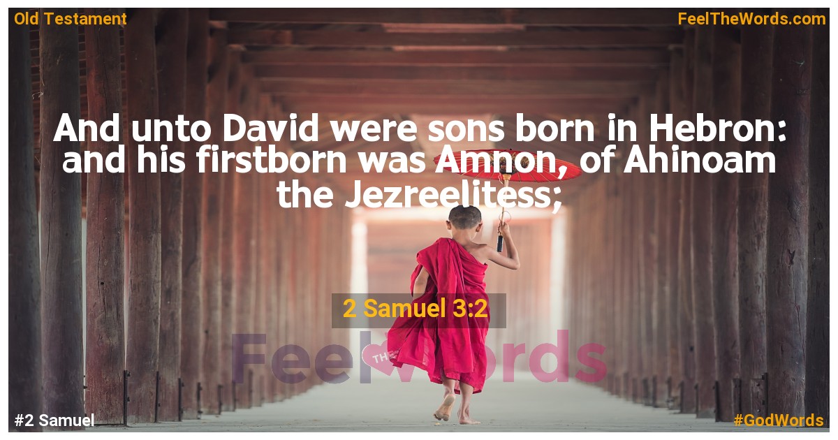 2 Samuel 3:2
