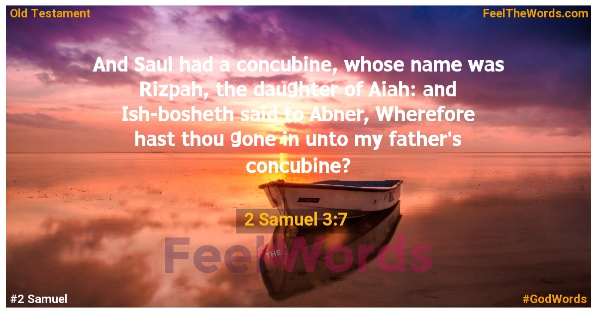 2 Samuel 3:7