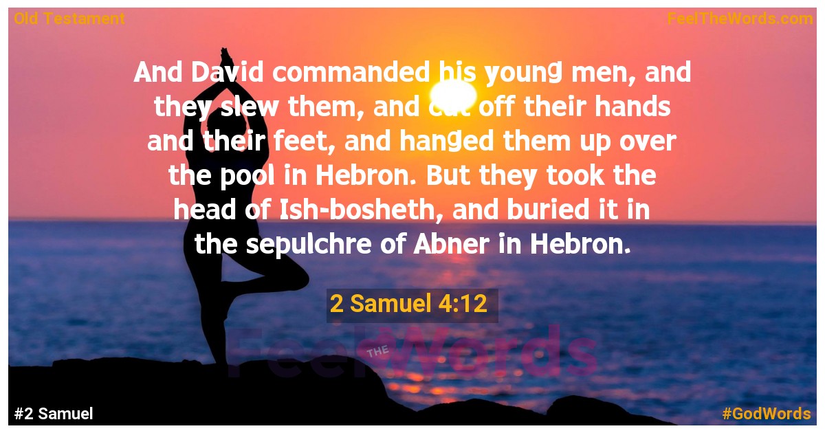2 Samuel 4:12