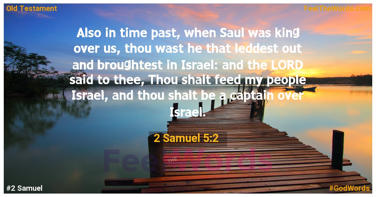 2 Samuel 5:2