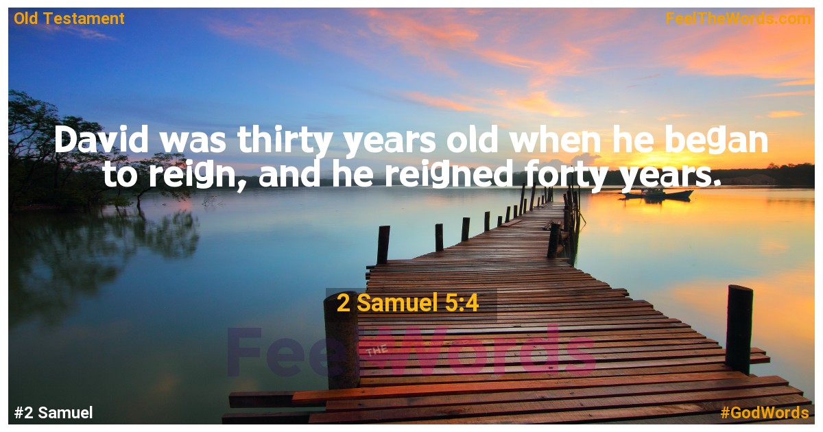 2 Samuel 5:4