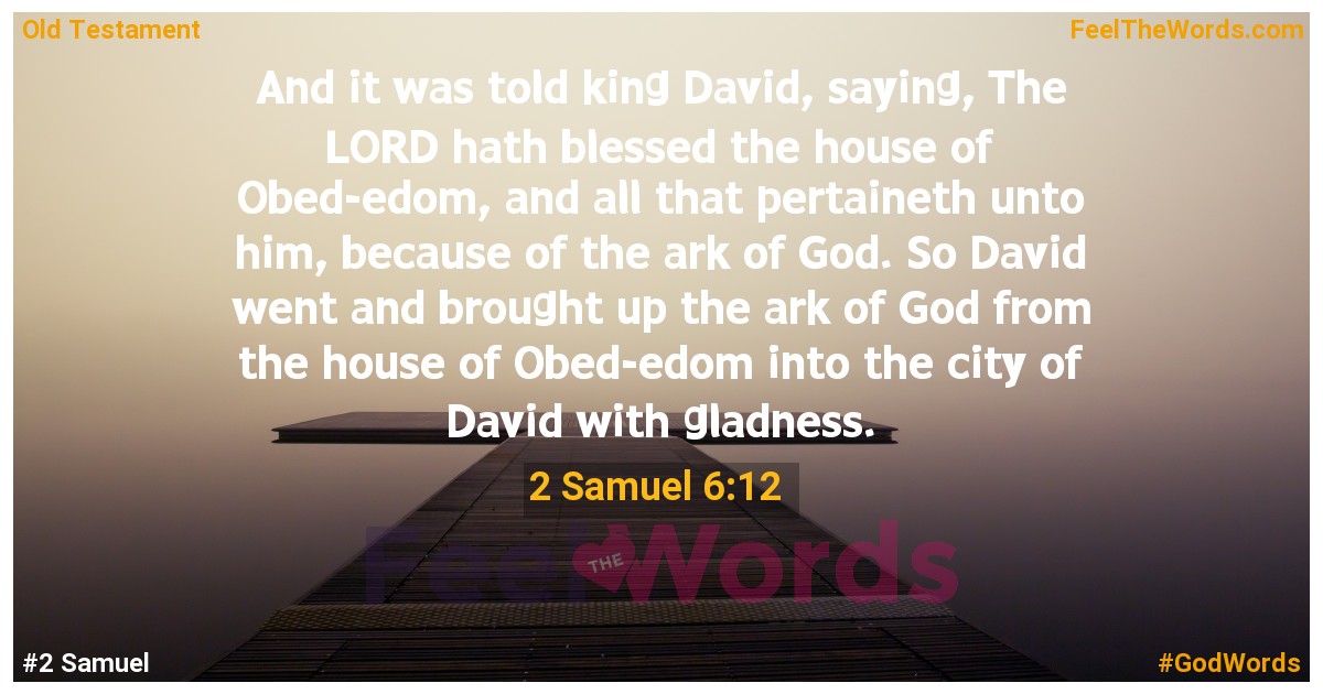 2 Samuel 6:12