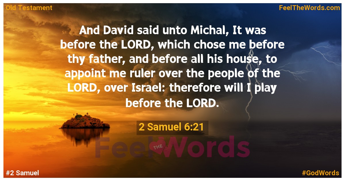 2 Samuel 6:21