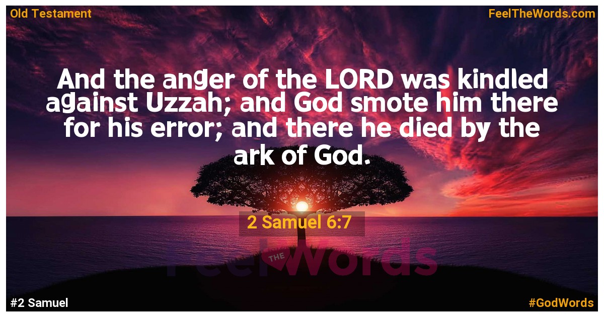 2 Samuel 6:7