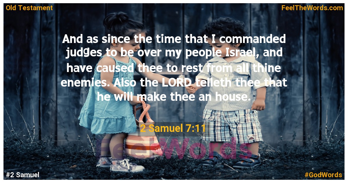 2 Samuel 7:11