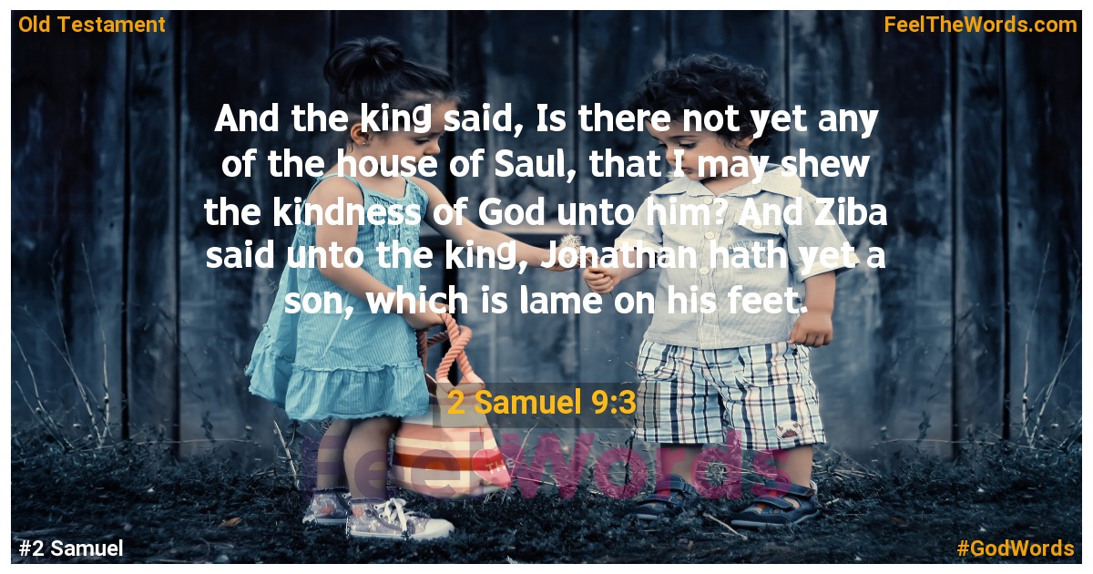 2 Samuel 9:3
