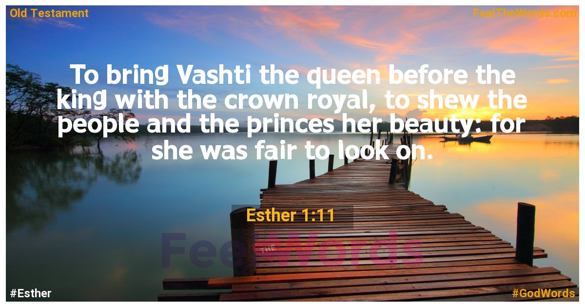 Esther 1:11