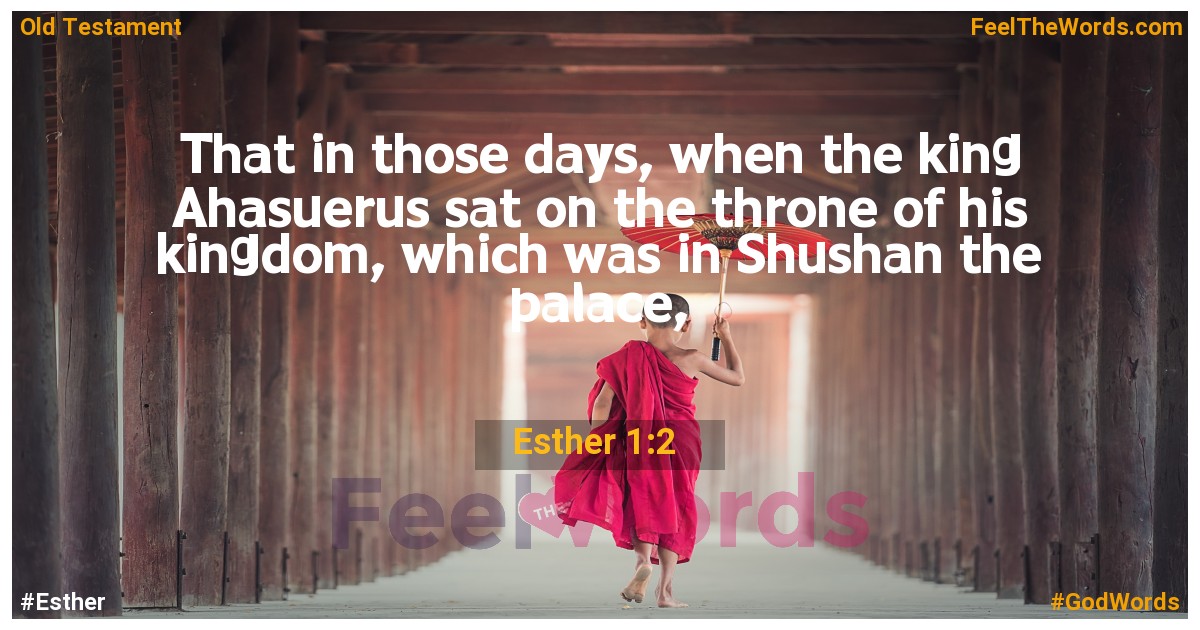Esther 1:2