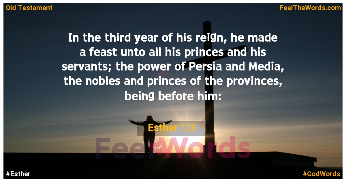 Esther 1:3