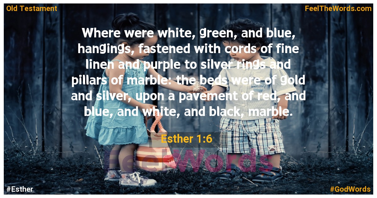 Esther 1:6