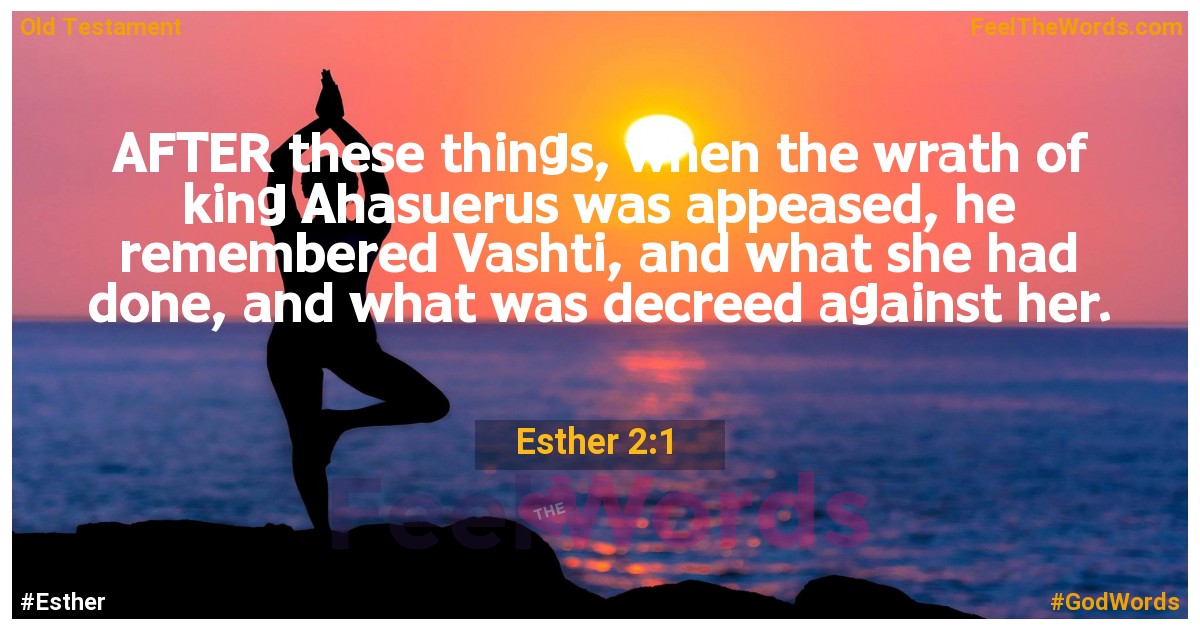 Esther 2:1
