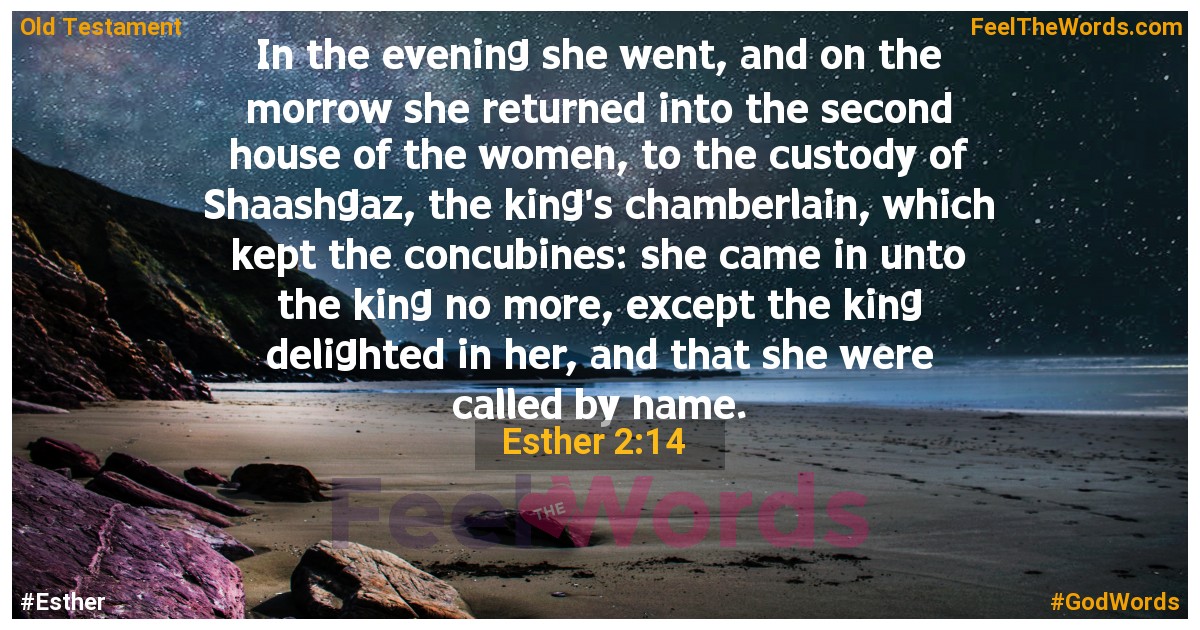 Esther 2:14
