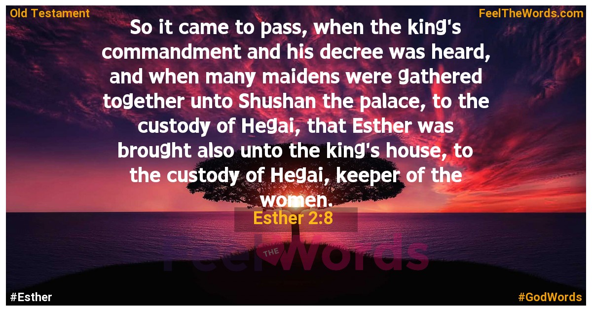 Esther 2:8