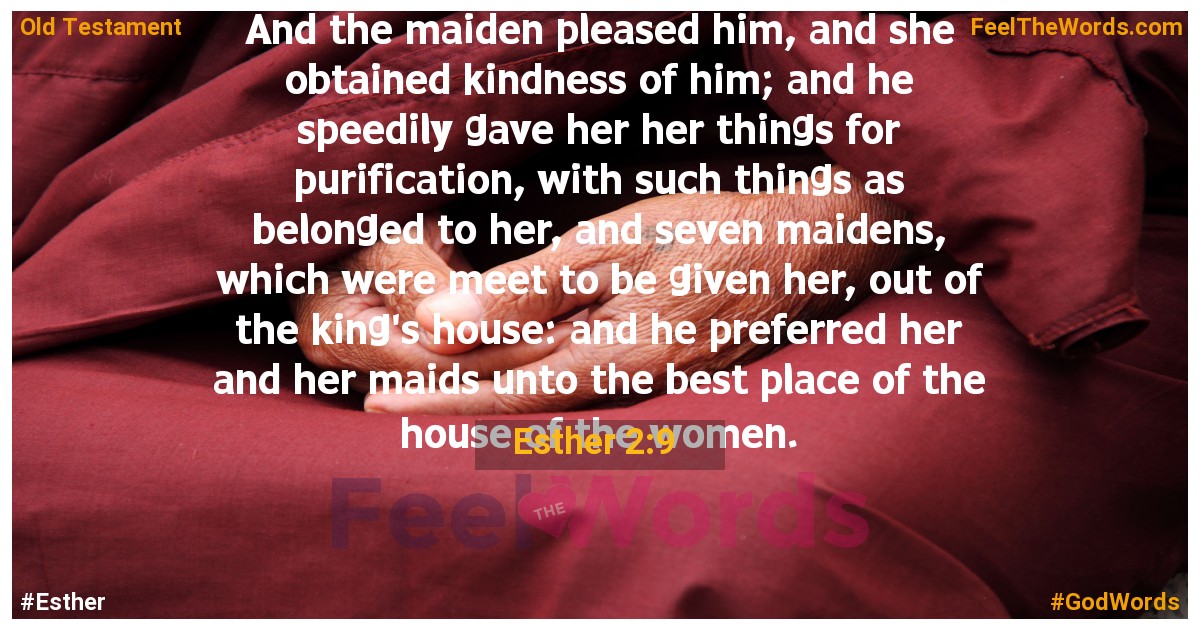 Esther 2:9