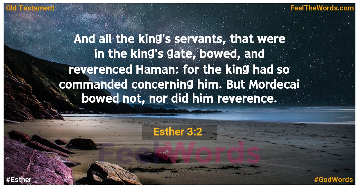 Esther 3:2