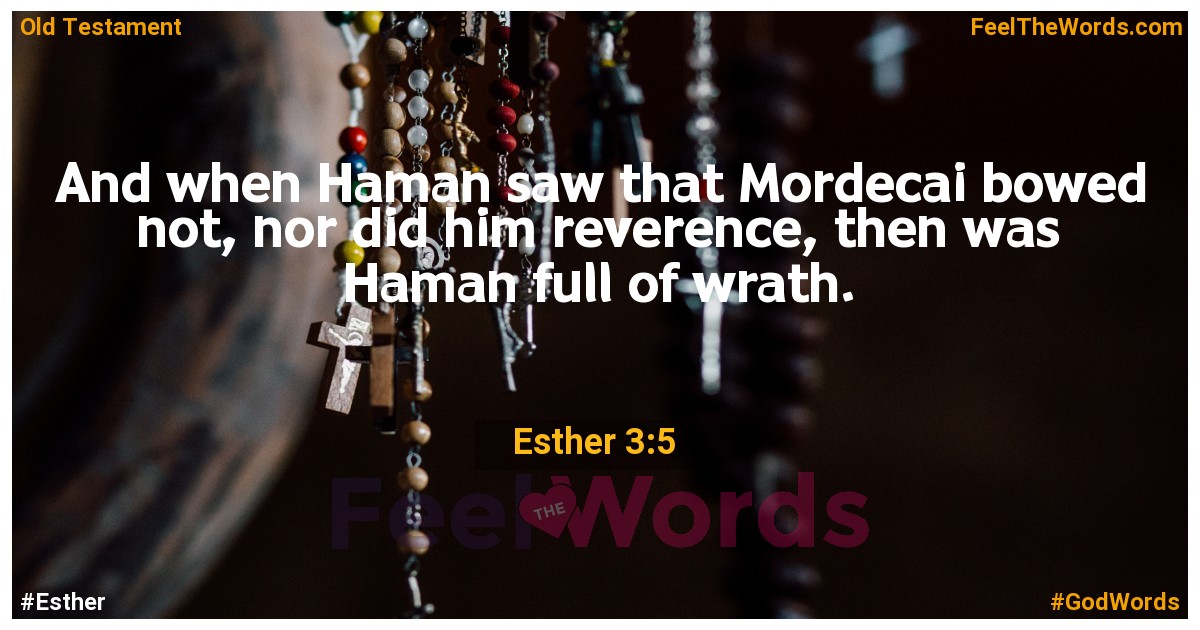 Esther 3:5