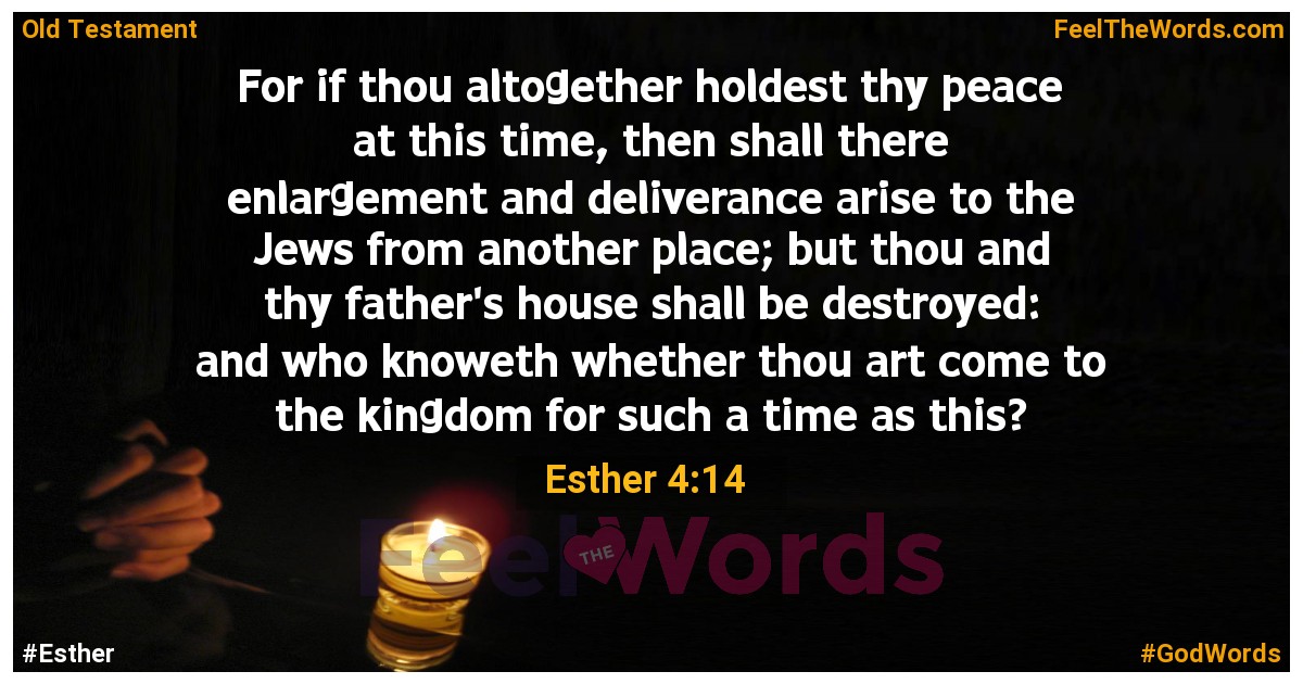 Esther 4:14
