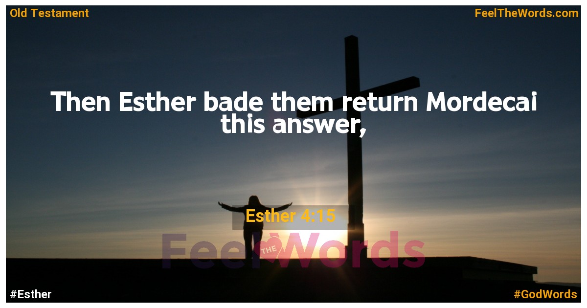 Esther 4:15