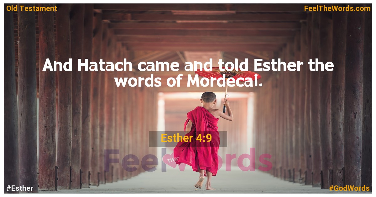 Esther 4:9