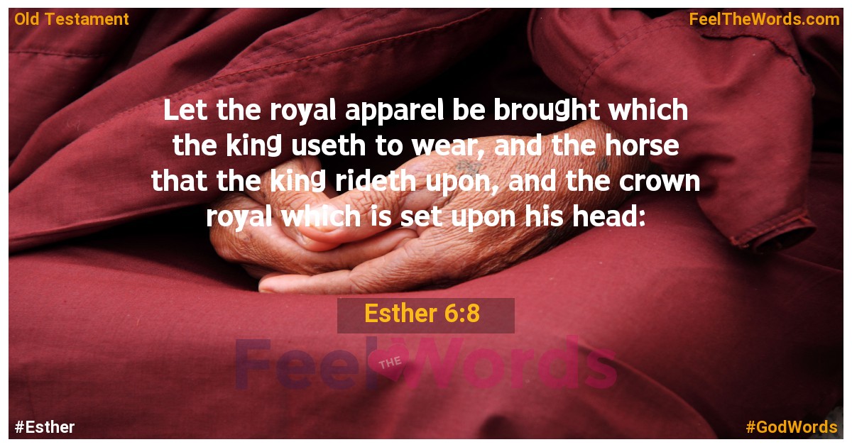 Esther 6:8