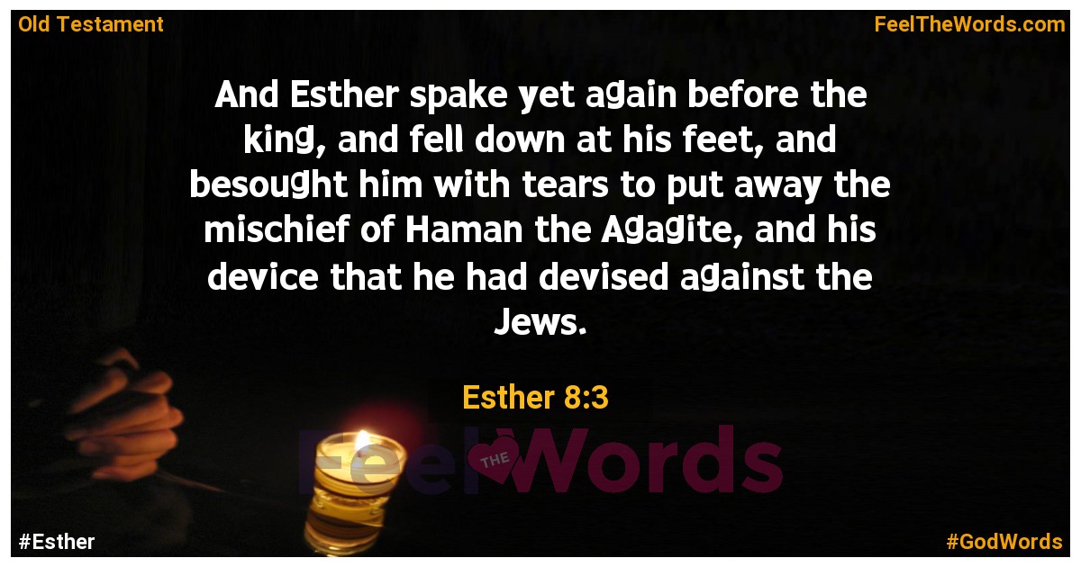 Esther 8:3