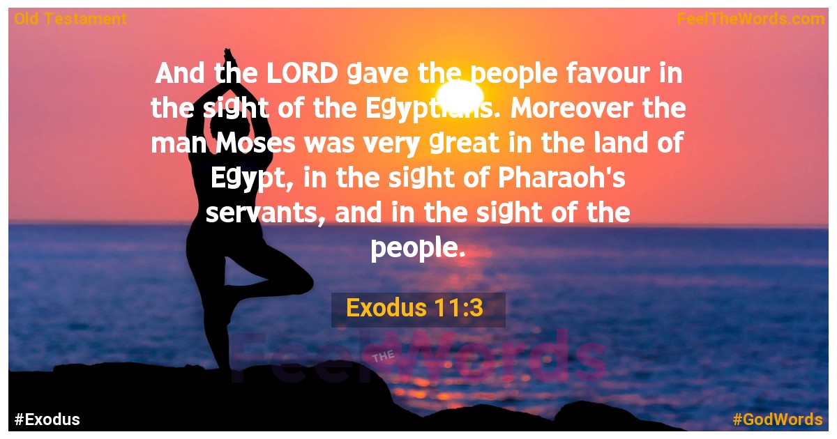 Exodus 11:3