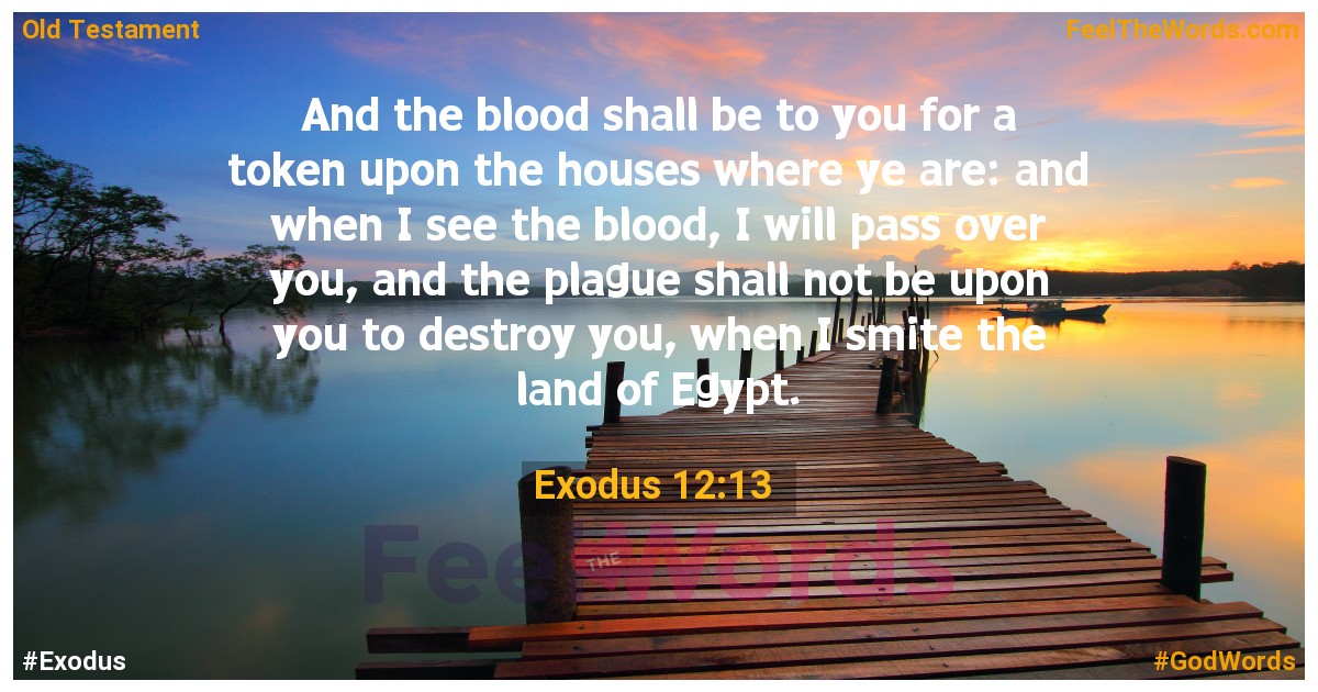 Exodus 12:13