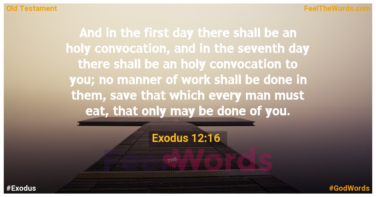 Exodus 12:16