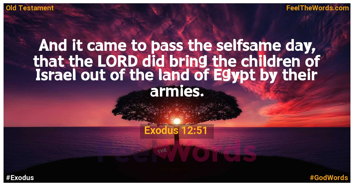 Exodus 12:51