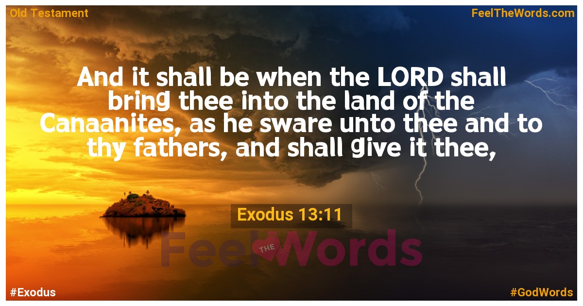 Exodus 13:11