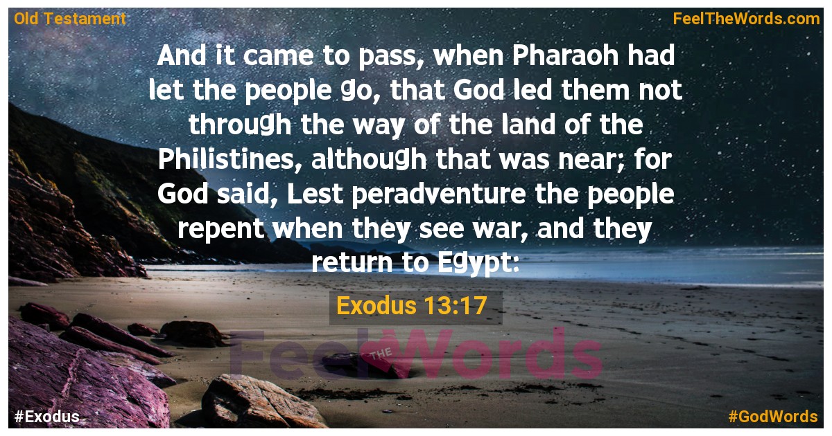 Exodus 13:17