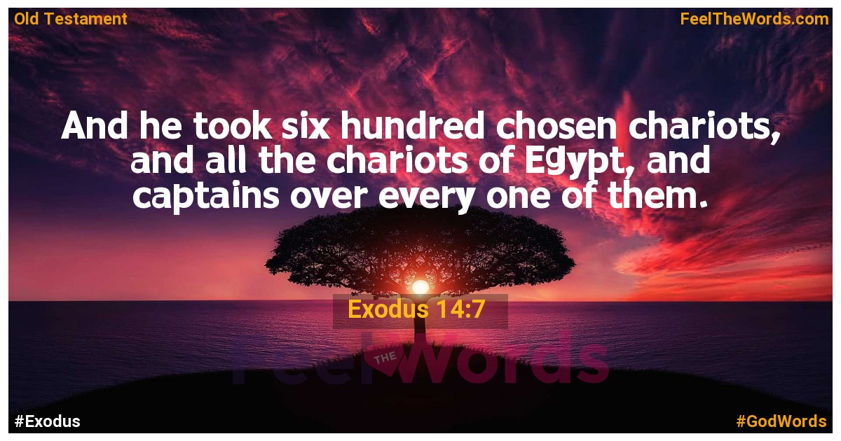 Exodus 14:7