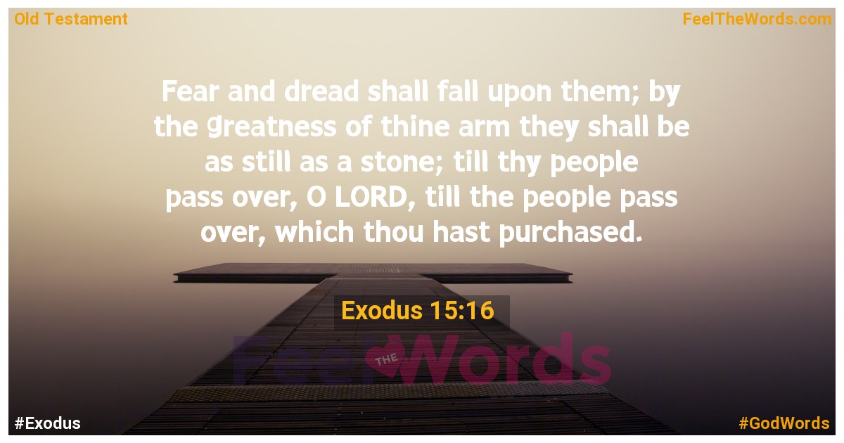 Exodus 15:16