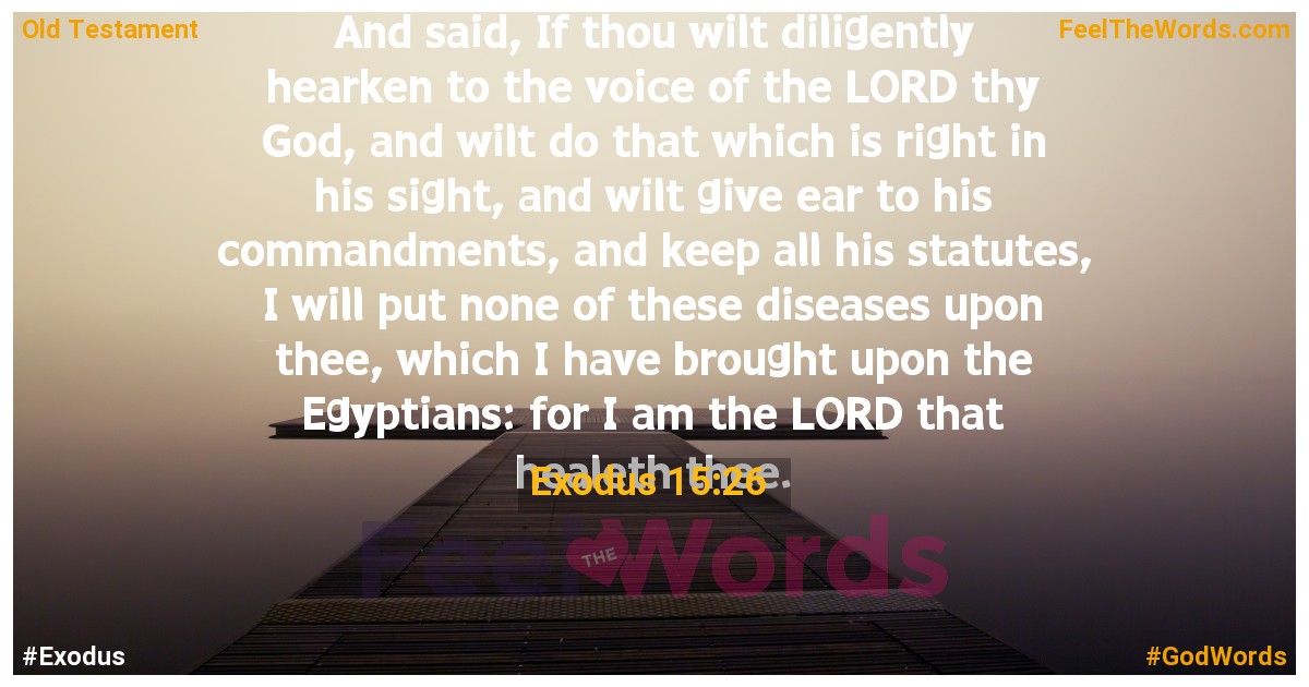 Exodus 15:26
