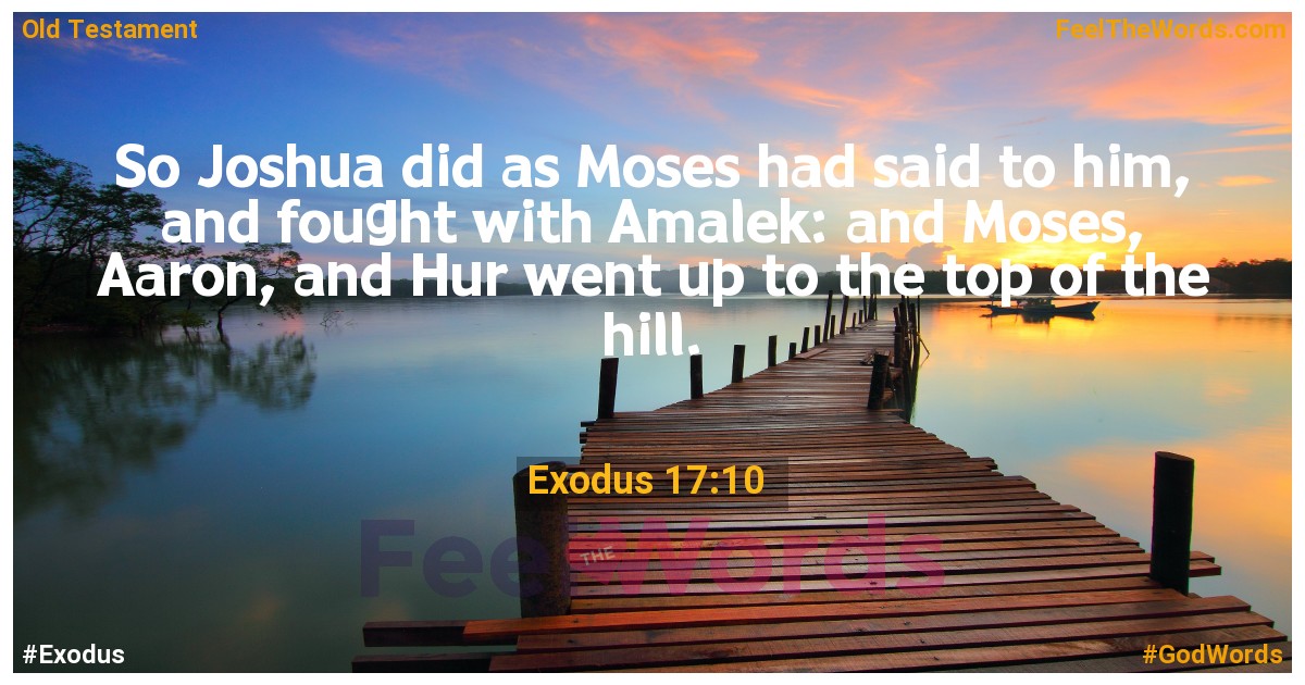 Exodus 17:10