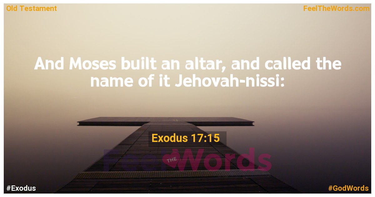 Exodus 17:15