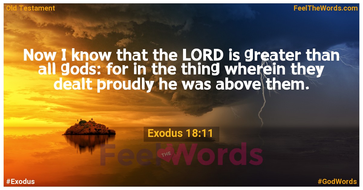 Exodus 18:11