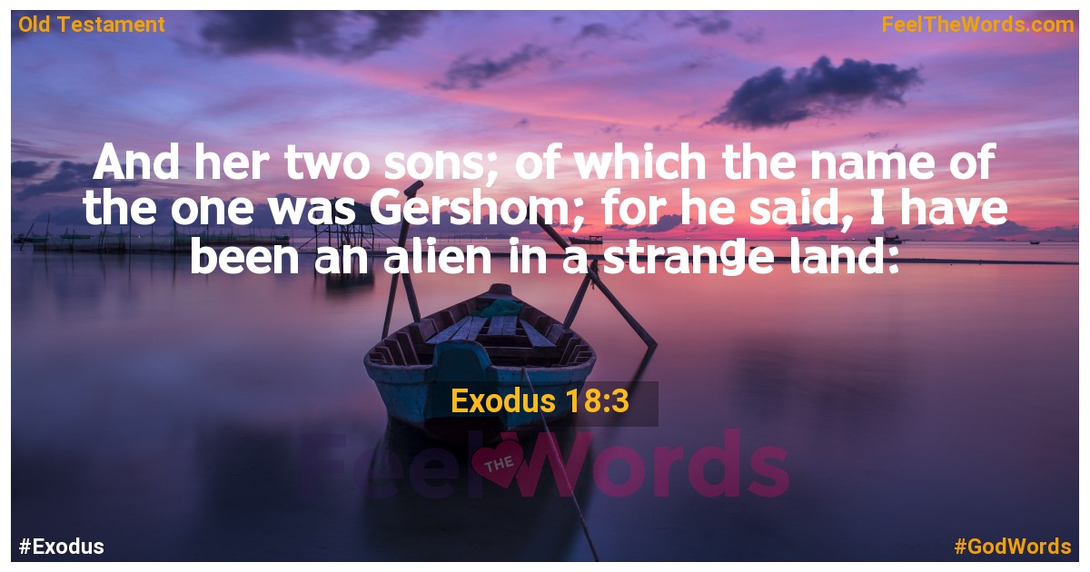 Exodus 18:3