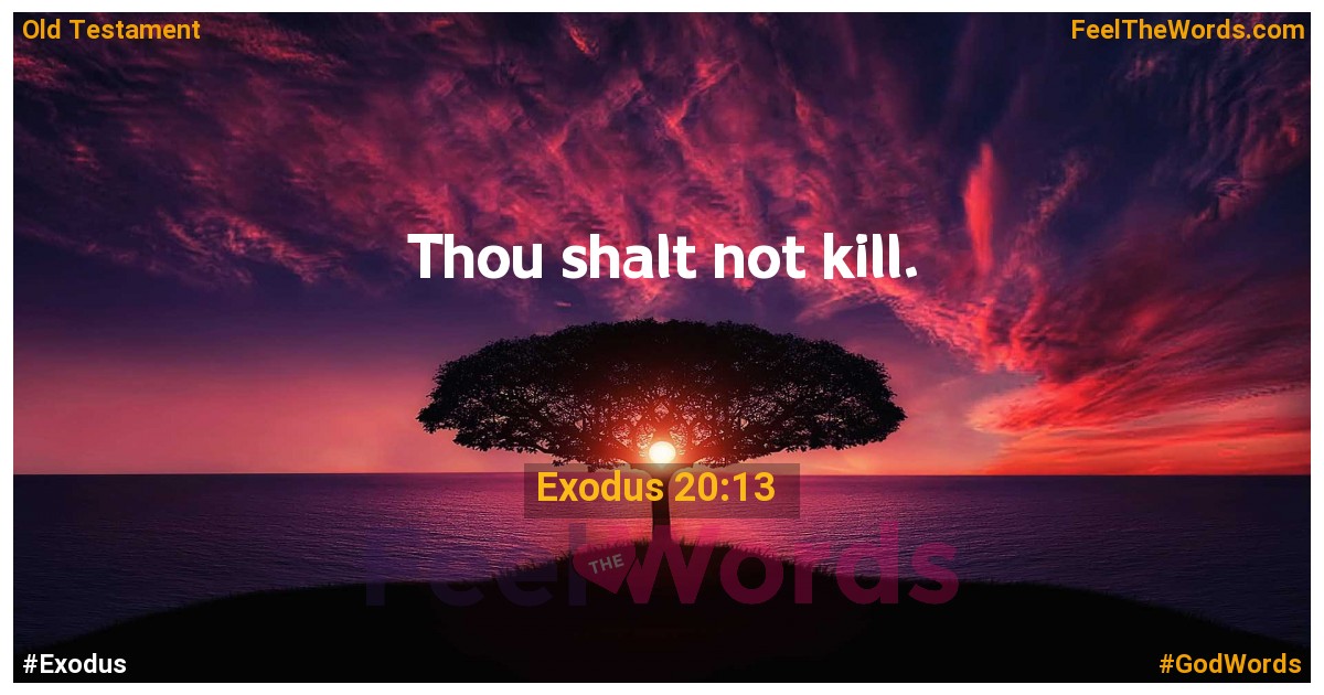 Exodus 20:13