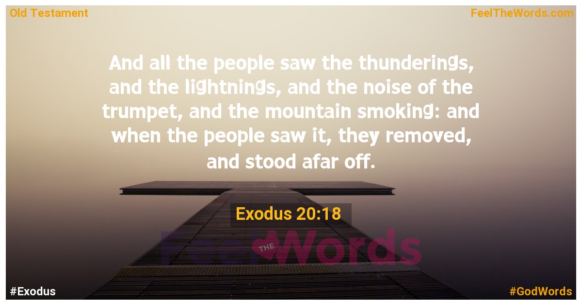 Exodus 20:18