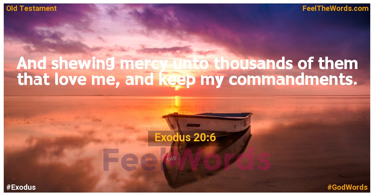 Exodus 20:6